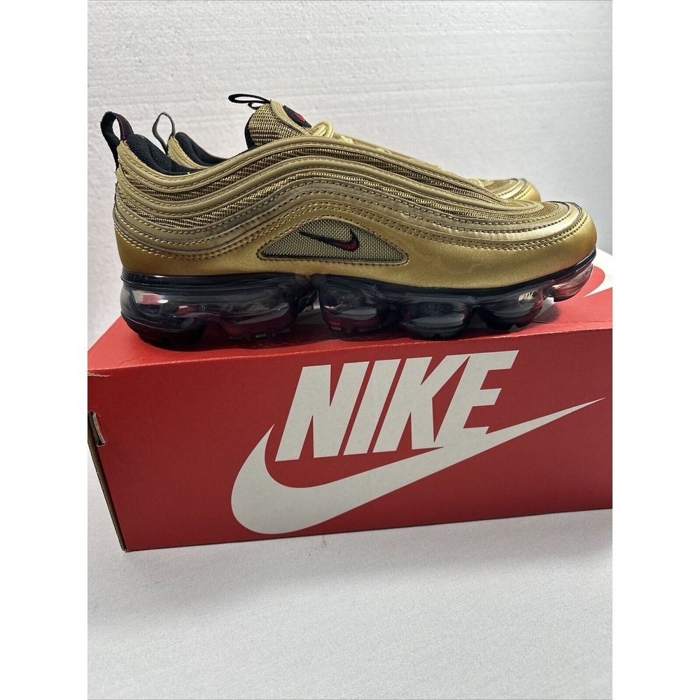 New Nike Air Max 97 Metallic Gold Size 6.5 Rare Retro OG VTG Vintage SKU #3000